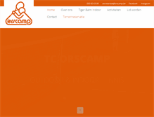 Tablet Screenshot of orscamp.be